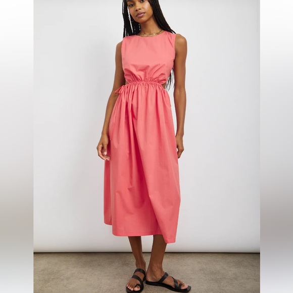 Rails Dresses & Skirts - #39.Rails Yvette Side Cut Out Sleeveless Dress Spiced Coral Size M